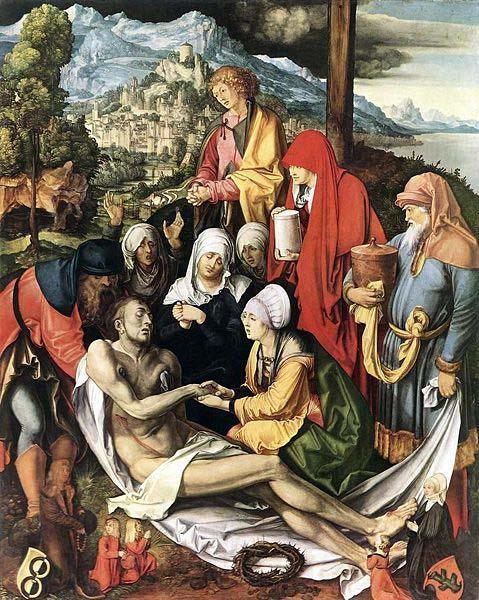 Albrecht Durer Lamentation for Christ Norge oil painting art